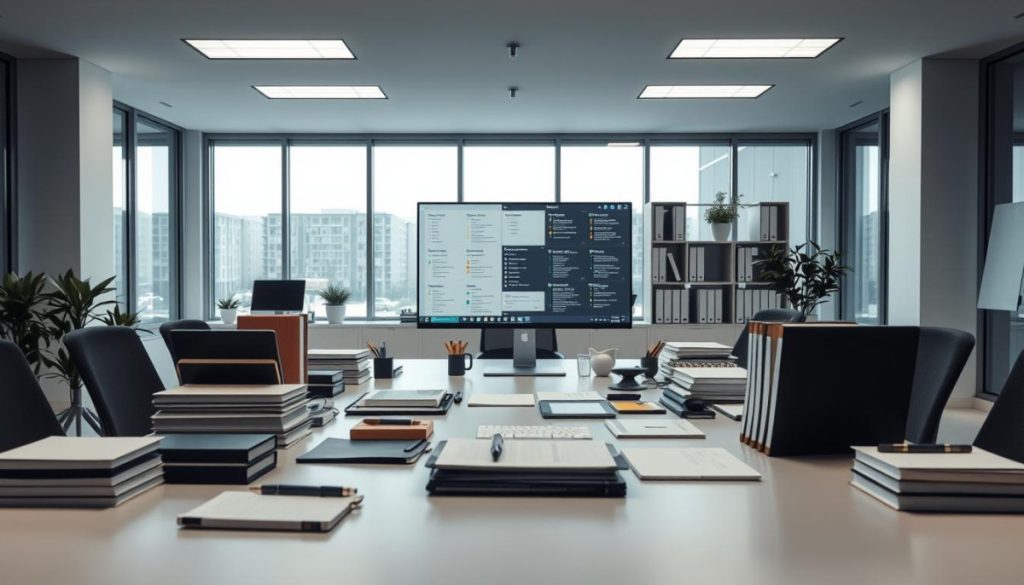 A Clean, Modern Office Space With A Large Desk In The Foreground, Displaying An Array Of Neatly Organized Compliance Tools. An Assortment Of Electronic Devices, Folders, And Legal Documents Are Arranged In A Visually Appealing Manner. The Lighting Is Soft And Diffused, Creating A Professional And Authoritative Atmosphere. In The Middle Ground, A Sleek Computer Monitor Displays A Compliance Dashboard, Showcasing Various State-Level Regulations And Guidelines. The Background Features Floor-To-Ceiling Windows, Allowing Natural Light To Flood The Room And Creating A Sense Of Openness And Transparency. The Overall Scene Conveys A Sense Of Thorough Preparation And Attention To Detail In Navigating The Complexities Of Multi-State Healthcare Pr Compliance.
