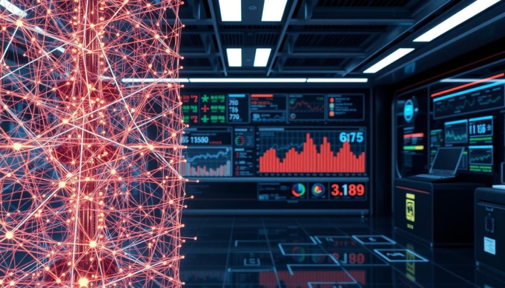 A Highly Detailed, Hyperrealistic Illustration Of An Ai Model'S Internal Structure And Mechanisms, Showcasing Its Transparency And Interpretability. The Foreground Depicts The Model'S Neural Network Layers, With Intricate Connections And Node Activations Visually Pulsing And Interacting. The Middle Ground Features Dynamic Data Visualizations, Charts, And Graphs, Illustrating The Model'S Decision-Making Processes And The Flow Of Information. The Background Presents A Sleek, Futuristic Laboratory Setting, With Advanced Diagnostic Equipment And Holographic Displays Providing Insights Into The Model'S Performance And Inner Workings. The Overall Scene Conveys A Sense Of Technological Sophistication, Scientific Rigor, And A Commitment To Understanding And Demystifying The Black Box Of Artificial Intelligence.