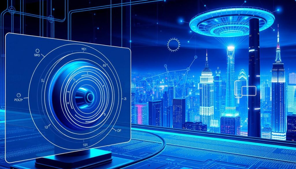 A Sleek, High-Tech Illustration Depicting The Fundamentals Of The Context Window In Large Language Models. In The Foreground, A Detailed Schematic Of The Context Window Structure, With Labeled Components And Concentric Rings Representing The Input Sequence And The Expanding Context. The Middle Ground Showcases A Data Visualization Of The Attention Mechanism, With Intricate Neural Pathways And Glowing Nodes. In The Background, A Futuristic Cityscape With Towering Skyscrapers And A Vibrant, Neon-Lit Skyline, Symbolizing The Power And Potential Of These Advanced Ai Systems. The Entire Scene Is Bathed In A Cool, Blue-Tinged Lighting, Creating A Sophisticated And Technical Atmosphere.