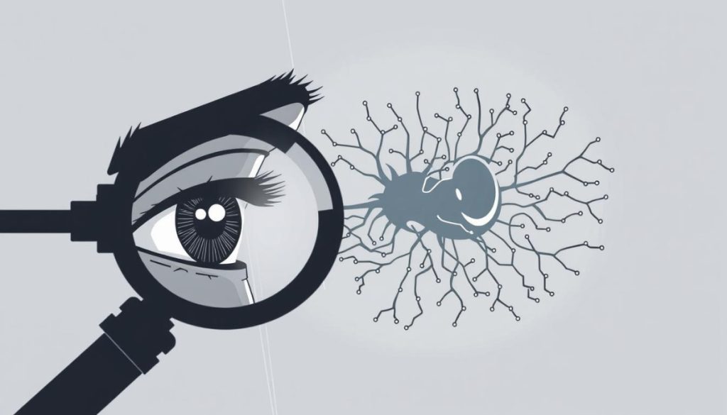 A Stylized Conceptual Illustration Showcasing The Psychology Behind High-Performing Subject Lines. In The Foreground, A Piercing Gaze From A Focused, Analytical Eye Peering Through A Monocular Lens, Representing The Keen Attention And Scrutiny Given To Subject Line Optimization. In The Middle Ground, An Intricate Web Of Interconnected Neurons And Synapses, Symbolizing The Complex Cognitive Processes Involved In Crafting Effective Subject Lines. The Background Features A Minimalist, Monochromatic Color Palette, Lending An Air Of Professionalism And Intellectual Rigor To The Scene. Dramatic Lighting Casts Deep Shadows, Creating A Sense Of Depth And Emphasis On The Key Elements. The Overall Composition Evokes A Thoughtful, Data-Driven Approach To The Science Of High-Impact Subject Line Psychology.