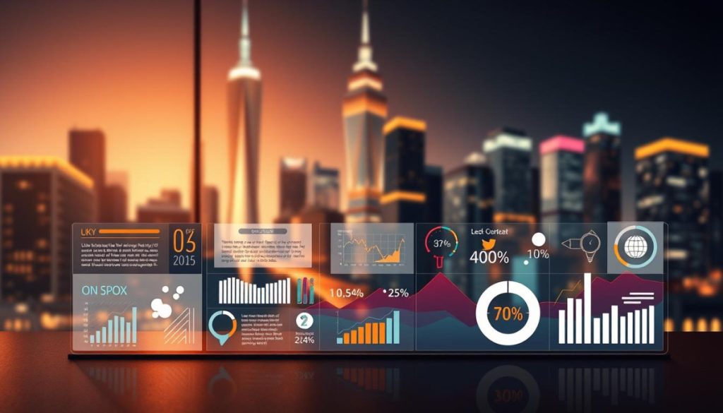 A Visually-Striking Mixed-Media Infographic Set Against A Sleek And Modern Backdrop. In The Foreground, An Array Of Meticulously-Crafted Design Elements - Crisp Geometric Shapes, Bold Color Schemes, And Elegant Icons That Fluidly Convey Complex Data. The Midground Features A Dynamic Layout With Overlapping Layers, Creating A Sense Of Depth And Movement. In The Background, A Softly-Blurred Cityscape With Towering Skyscrapers And Vibrant Neon Lights, Symbolizing The Fast-Paced World Of Public Relations. The Entire Scene Is Illuminated By Warm, Dramatic Lighting, Casting Dramatic Shadows And Highlights To Accentuate The Infographic'S Visual Impact. The Overall Mood Is One Of Sophistication, Innovation, And The Power Of Visual Communication In The Modern Pr Landscape.