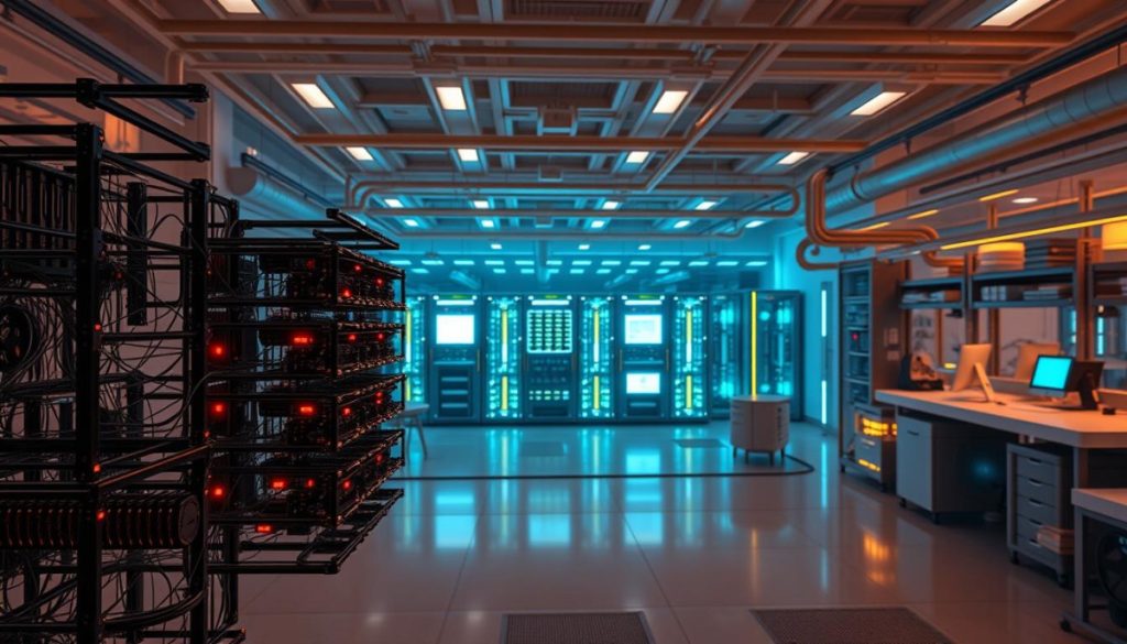 Detailed, Architectural Diagram Of A Next-Generation Ai Model With A 10 Million Token Context Capacity. In The Foreground, A Sleek, Modular Neural Network Structure With Interconnected Processing Units, Highlighting The Innovative Scaling And Depth. The Middle Ground Features A Futuristic, High-Performance Computing System, With Glowing Displays And Efficient Cooling Systems. In The Background, A Panoramic Vista Of A Cutting-Edge Research Facility, Filled With Advanced Instrumentation And Laboratories. The Scene Is Bathed In A Warm, Ambient Lighting, Conveying A Sense Of Technical Sophistication And Scientific Progress. The Overall Mood Is One Of Cutting-Edge Innovation, Poised To Unlock Unprecedented Capabilities In Language And Knowledge Modeling. Detailed, Architectural Diagram Of A Next-Generation Ai Model With A 10 Million Token Context Capacity. In The Foreground, A Sleek, Modular Neural Network Structure With Interconnected Processing Units, Highlighting The Innovative Scaling And Depth. The Middle Ground Features A Futuristic, High-Performance Computing System, With Glowing Displays And Efficient Cooling Systems. In The Background, A Panoramic Vista Of A Cutting-Edge Research Facility, Filled With Advanced Instrumentation And Laboratories. The Scene Is Bathed In A Warm, Ambient Lighting, Conveying A Sense Of Technical Sophistication And Scientific Progress. The Overall Mood Is One Of Cutting-Edge Innovation, Poised To Unlock Unprecedented Capabilities In Language And Knowledge Modeling.