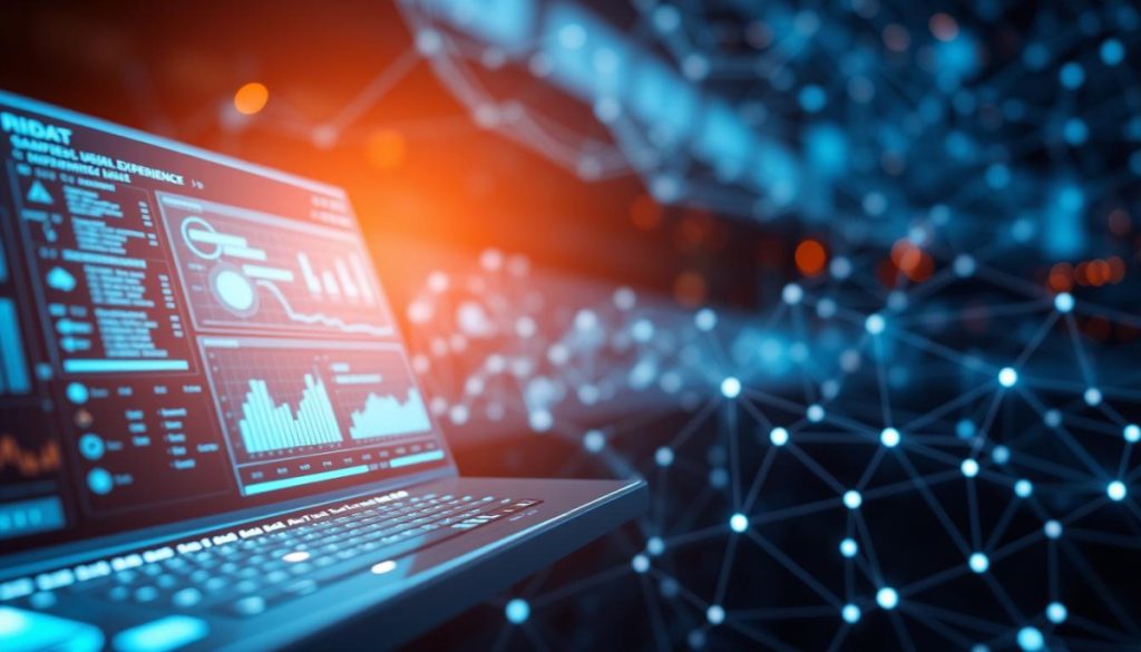 Intricate Digital Strategy Unfolds, A Tapestry Of Seamless User Experience And Targeted Analytics. In The Foreground, A Sleek User Interface Glows With A Refined Aesthetic, Hinting At The Precision-Engineered Interactions Within. The Middle Ground Showcases A Dynamic Visualization Of Data Insights, Patterns And Trends Illuminating The Path Forward. In The Background, A Subtle Network Of Interconnected Nodes And Pathways Suggests The Technological Underpinnings, The Complex Algorithms And Protocols That Drive This Digital Transformation. Soft, Diffused Lighting Casts A Warm, Contemplative Tone, Inviting The Viewer To Immerse Themselves In This Carefully Crafted, Empathy-Driven Digital Landscape.