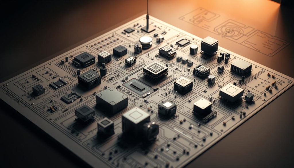 Detailed Highly Technical Schematic Diagram Of Autonomous System Components, Including Sensors, Processors, Actuators, And Communication Interfaces, Arranged In A 3D Spatial Layout With Accurate Scale And Proportions, Illuminated By Dramatic Cinematic Lighting From Multiple Angles To Emphasize The Complexity And Precision Of The Design, Rendered In A Glossy, High-Resolution Photorealistic Style Detailed Highly Technical Schematic Diagram Of Autonomous System Components, Including Sensors, Processors, Actuators, And Communication Interfaces, Arranged In A 3D Spatial Layout With Accurate Scale And Proportions, Illuminated By Dramatic Cinematic Lighting From Multiple Angles To Emphasize The Complexity And Precision Of The Design, Rendered In A Glossy, High-Resolution Photorealistic Style